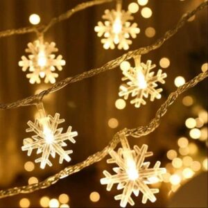 28 led  snowflake string led light