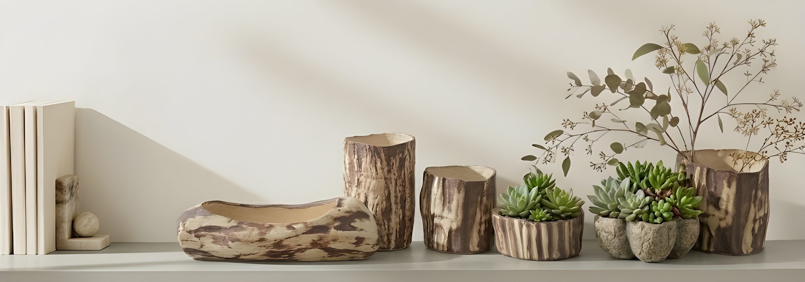 Little Decor Things Home Banner Wooden Log (1)